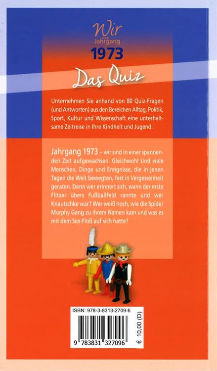 Produktbild: Wir vom Jahrgang 1973 - Das Quiz