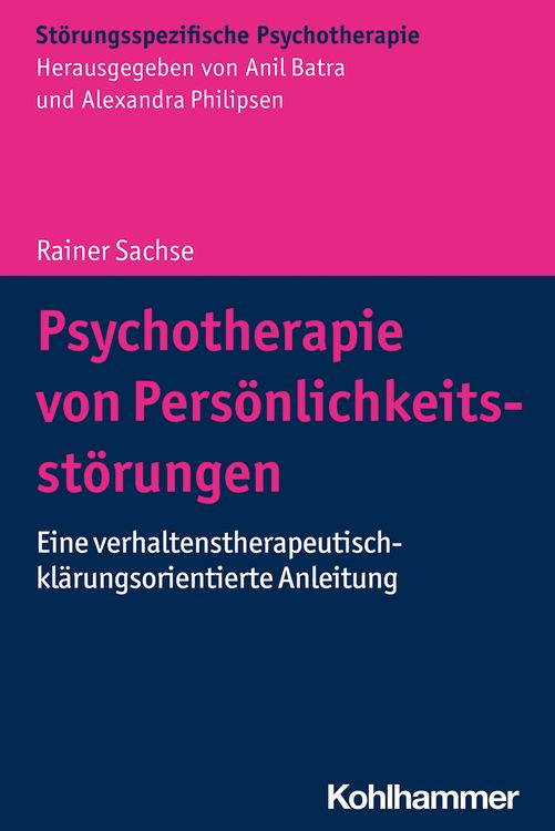 Produktbild: Psychotherapie von Pers&ouml;nlichkeitsst&ouml;rungen