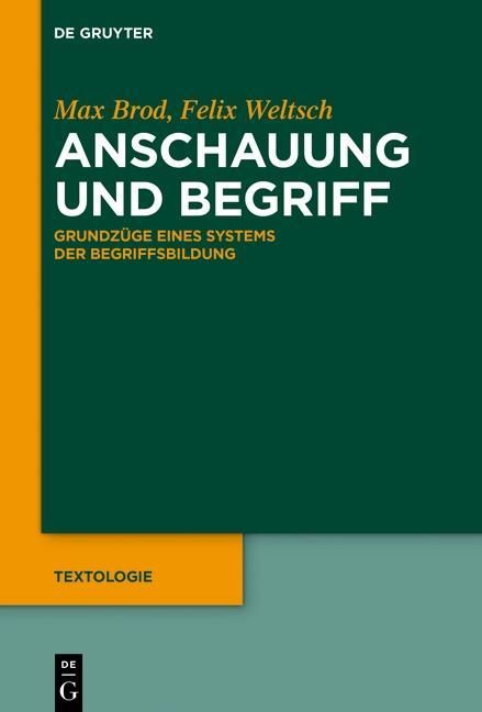 Produktbild: Anschauung und Begriff