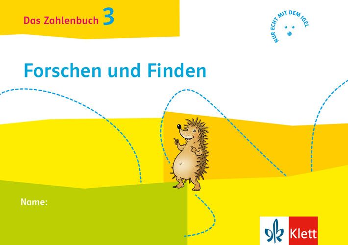 Produktbild: Das Zahlenbuch 3. Igel-&Uuml;bungsheft Forschen und Finden (Arbeitsheft zum Knobeln und Forschen) Klasse 3