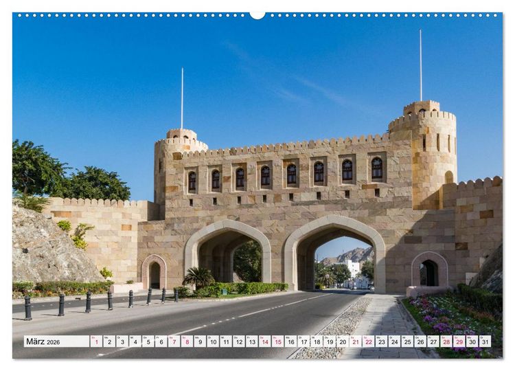 Produktbild: Faszinierender Oman (Wandkalender 2026 DIN A2 quer), CALVENDO Monatskalender