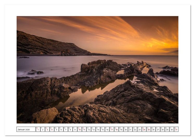 Produktbild: Lanzarote - Naturwunder im Atlantik (Wandkalender 2026 DIN A4 quer), CALVENDO Monatskalender