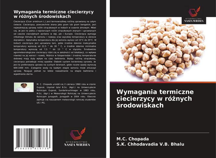 Produktbild: Wymagania termiczne ciecierzycy w r&oacute;&iquest;nych &iquest;rodowiskach