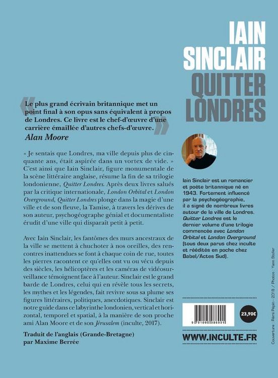 Produktbild: Quitter Londres : histoires vraies d'une ville irr&eacute;elle