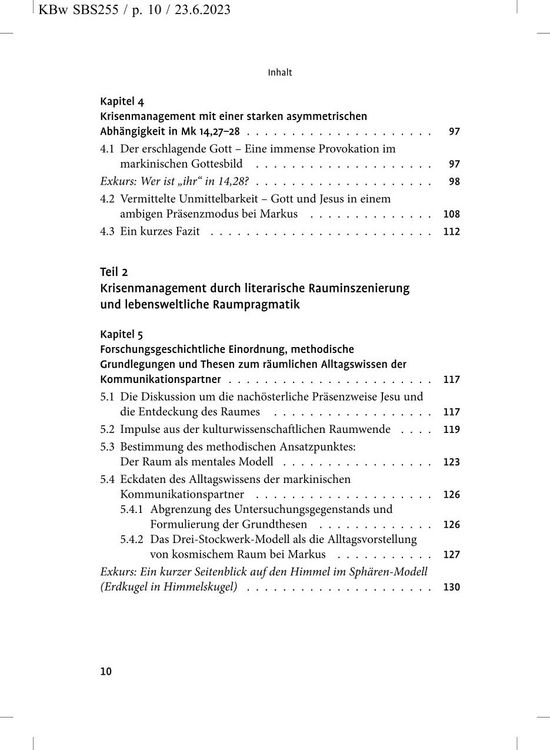 Produktbild: Krisenmanagement bei Markus SBS 255