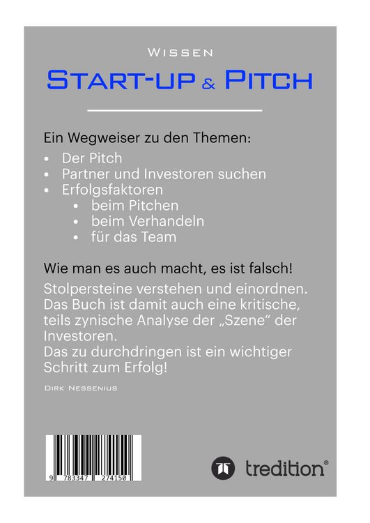 Produktbild: Wissen: Start-up & Pitch