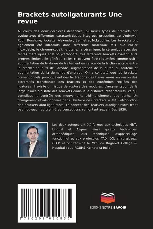 Produktbild: Brackets autoligaturants Une revue