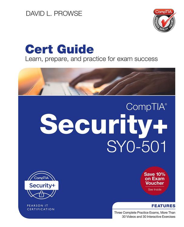 Produktbild: CompTIA Security+ SY0-501 Cert Guide