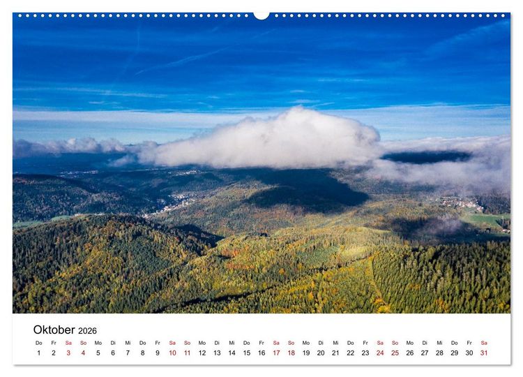 Produktbild: Das Alb- und Moosalbtal (hochwertiger Premium Wandkalender 2026 DIN A2 quer), Kunstdruck in Hochglanz