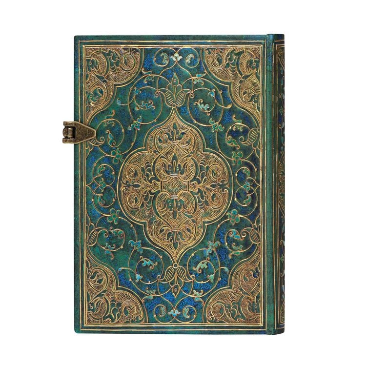 Produktbild: Hardcover Notizbuch Chroniken in Türkis, Mini, Liniert