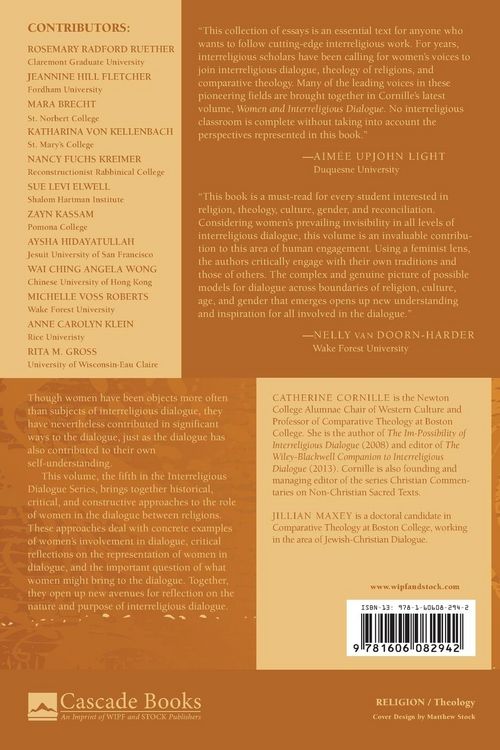 Produktbild: Women and Interreligious Dialogue