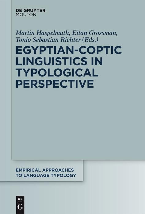 Produktbild: Egyptian-Coptic Linguistics in Typological Perspective