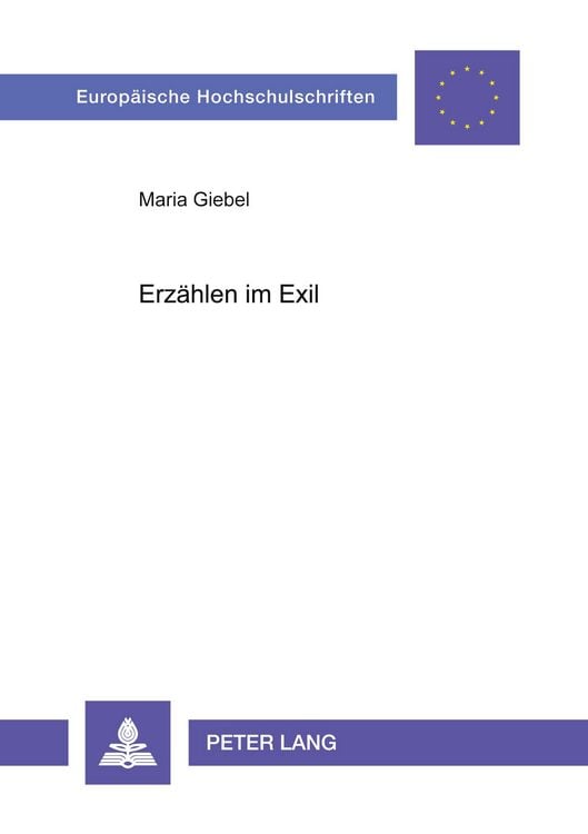 Produktbild: Erz&auml;hlen im Exil