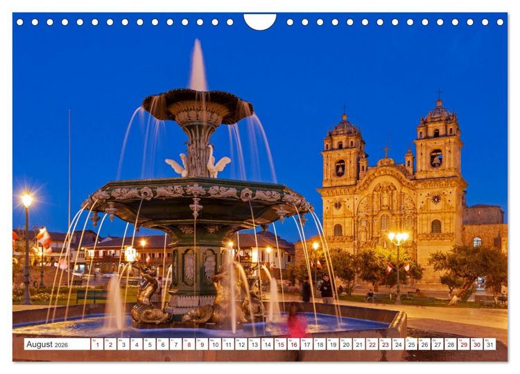 Produktbild: Vielf&auml;ltiges Peru (Wandkalender 2026 DIN A4 quer), CALVENDO Monatskalender