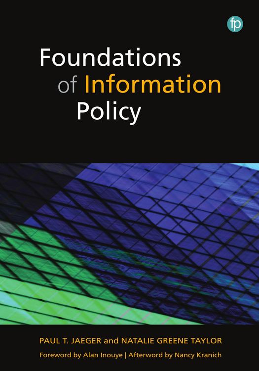 Produktbild: Jaeger, P: Foundations of Information Policy