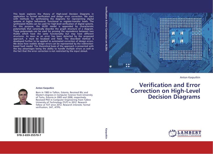 Produktbild: Verification and Error Correction on High-Level Decision Diagrams