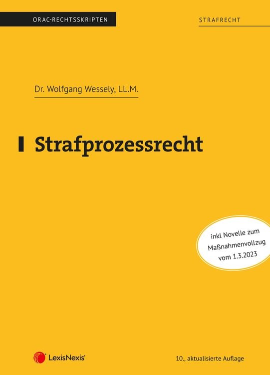 Produktbild: Strafprozessrecht (Skriptum)
