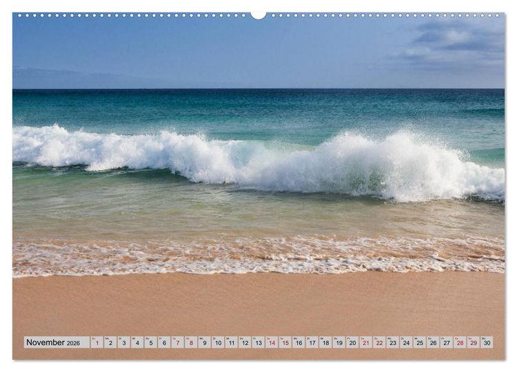 Produktbild: Sal - Strandperle der Kapverden (hochwertiger Premium Wandkalender 2026 DIN A2 quer), Kunstdruck in Hochglanz