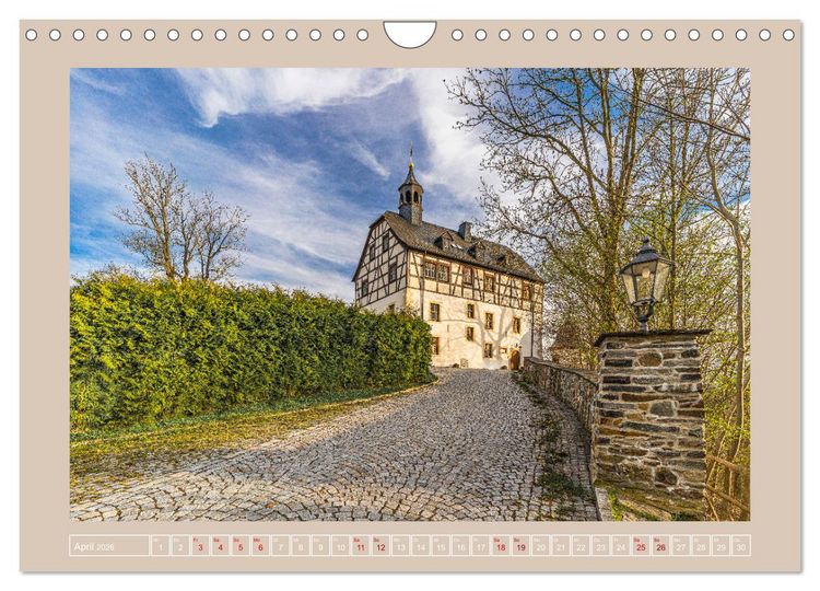 Produktbild: Vogtland - 900 Jahre Plauen (Wandkalender 2026 DIN A4 quer), CALVENDO Monatskalender