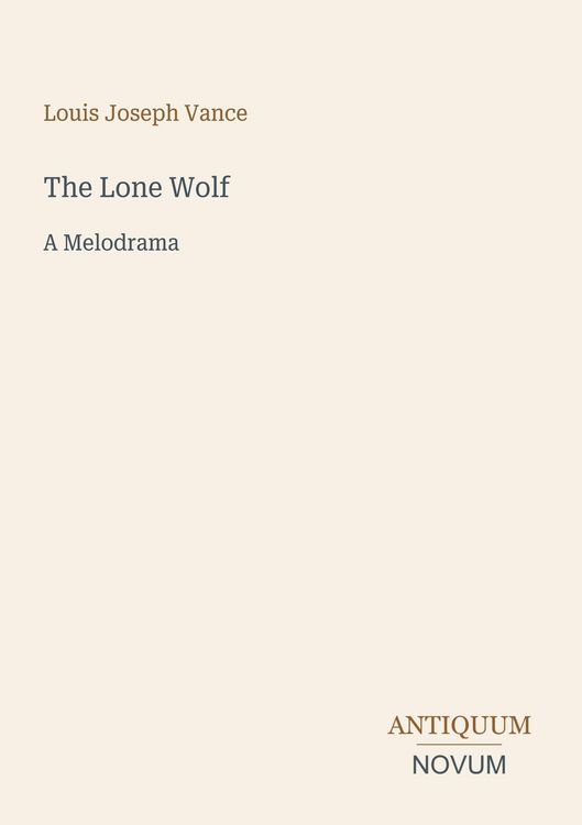 Produktbild: The Lone Wolf