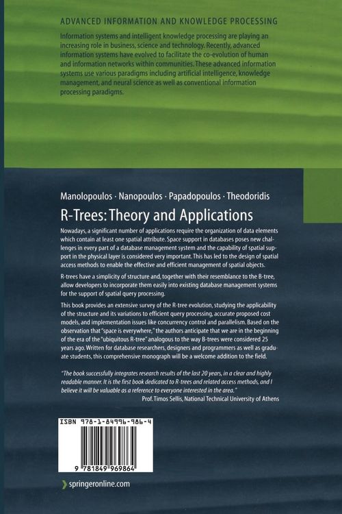 Produktbild: R-Trees: Theory and Applications