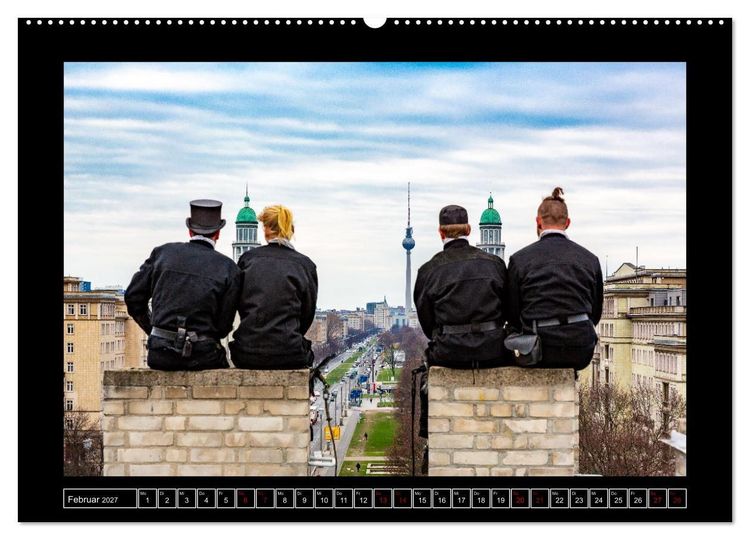 Produktbild: Schornsteinfeger in Berlin - Die Gl&uuml;cklichmacher (Wandkalender 2027 DIN A2 quer), CALVENDO Monatskalender
