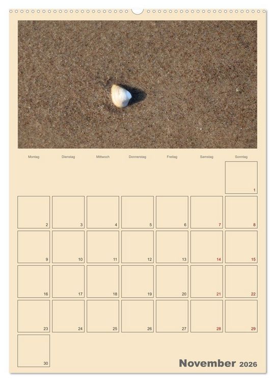 Produktbild: Usedom Ostsee - Terminplaner (hochwertiger Premium Wandkalender 2026 DIN A2 hoch), Kunstdruck in Hochglanz