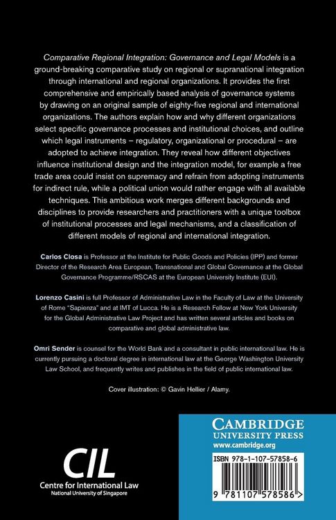 Produktbild: Comparative Regional Integration