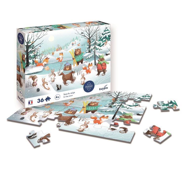 Produktbild: CALYPTO - Tiere im Winter 36 Teile