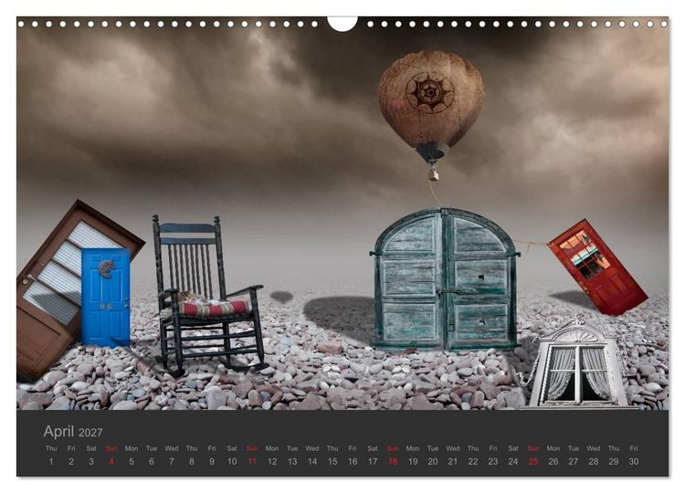 Produktbild: Journey in another World - Surreal Impressions (Wall Calendar 2027 DIN A3 landscape), CALVENDO 12 Month Wall Calendar
