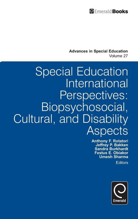 Produktbild: Special Education International Perspectives