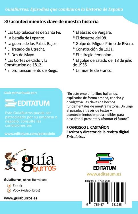 Produktbild: Episodios que cambiaron la historia de Espa&ntilde;a : 30 acontecimientos clave de nuestra historia