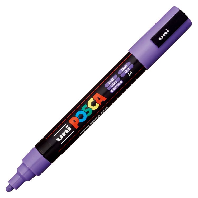 Produktbild: uni-ball Marker uni POSCA PC-5M lila