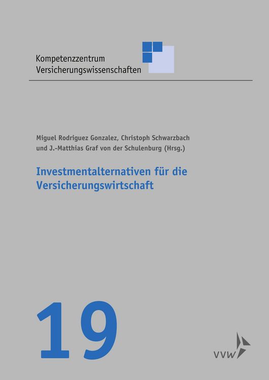 Produktbild: Investmentalternativen f&uuml;r die Versicherungswirtschaft
