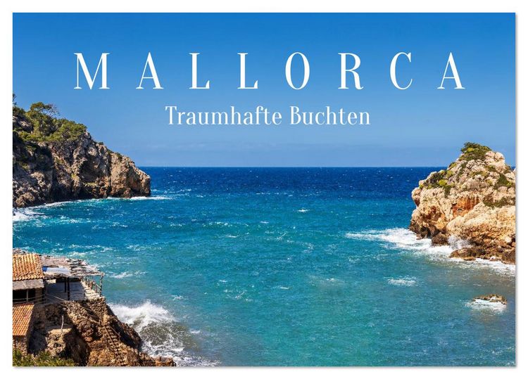 Produktbild: Mallorca - Traumhafte Buchten (Tischkalender 2026 DIN A5 quer), CALVENDO Monatskalender
