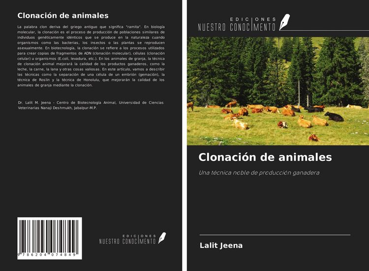 Produktbild: Clonaci&oacute;n de animales