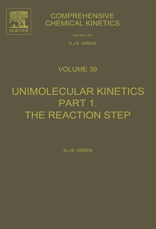 Produktbild: Comprehensive Chemical Kinetics