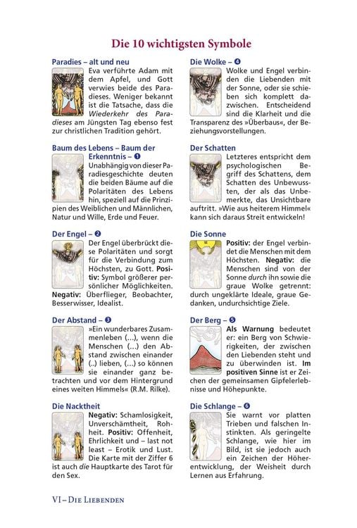 Produktbild: Tarot Basic Waite - Symbole, Schl&uuml;sselbegriffe, Deutungen