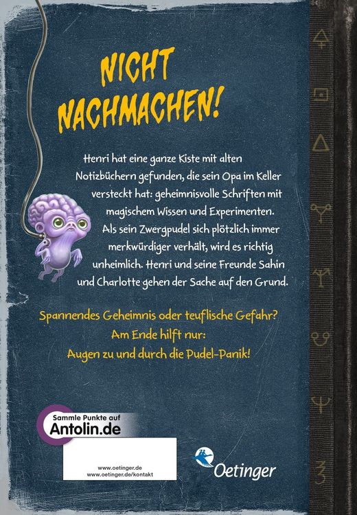 Produktbild: Dunkle K&uuml;nste 1. Pudel-Panik