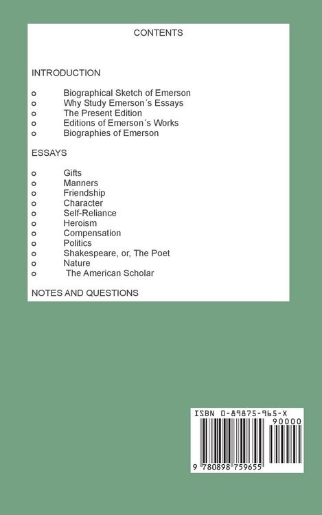 Produktbild: Essays