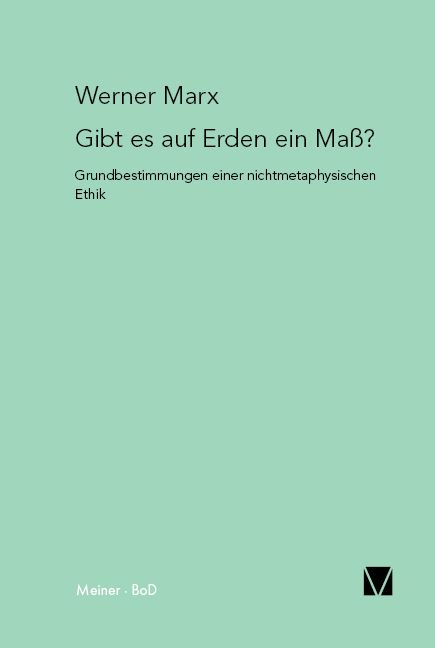 Produktbild: Gibt es auf Erden ein Ma&szlig;?