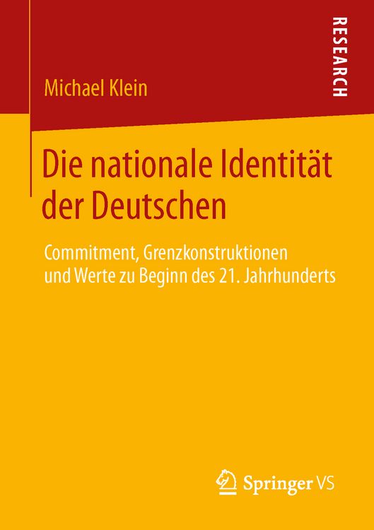 Produktbild: Die nationale Identit&auml;t der Deutschen