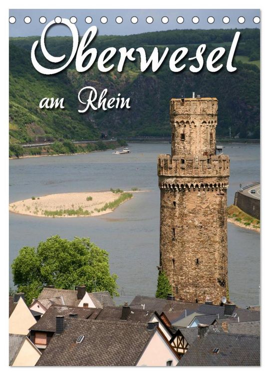 Produktbild: Oberwesel am Rhein (Tischkalender 2026 DIN A5 hoch), CALVENDO Monatskalender