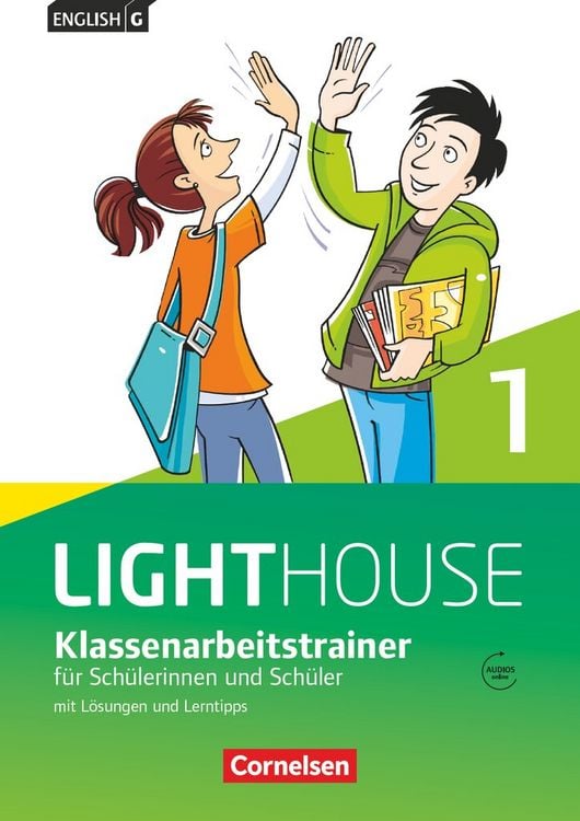 Produktbild: English G LIGHTHOUSE 1: 5. Schuljahr. Klassenarbeitstrainer mit Lösungen und Audios online