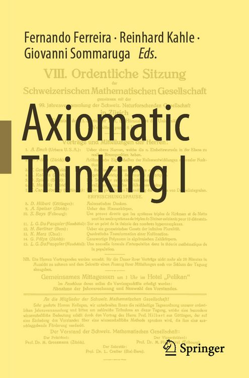 Produktbild: Axiomatic Thinking I