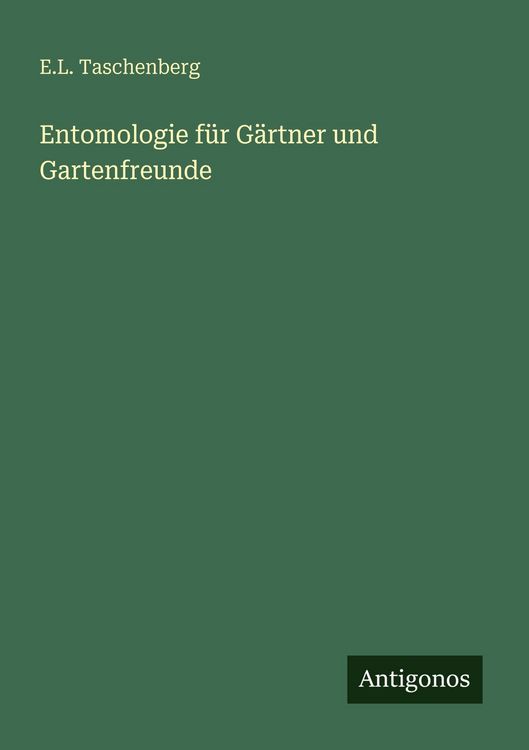 Produktbild: Entomologie f&uuml;r G&auml;rtner und Gartenfreunde