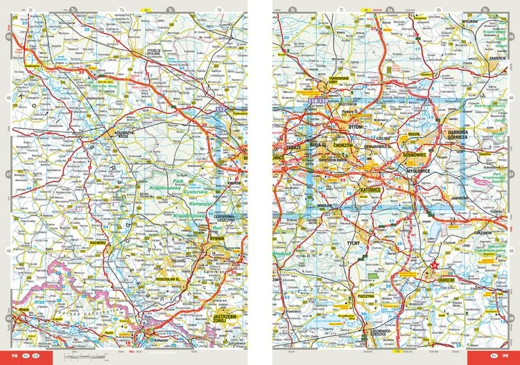 Produktbild: MARCO POLO Reiseatlas Polen 1:300.000