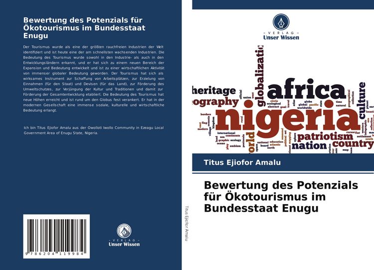 Produktbild: Bewertung des Potenzials f&uuml;r &Ouml;kotourismus im Bundesstaat Enugu