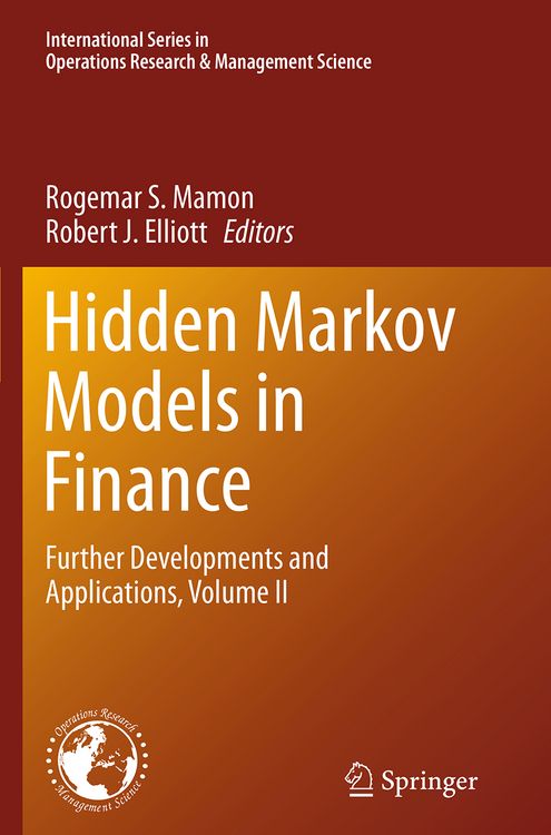 Produktbild: Hidden Markov Models in Finance
