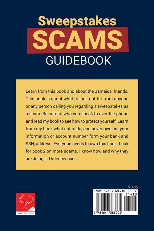 Produktbild: Sweepstakes Scams Guidebook